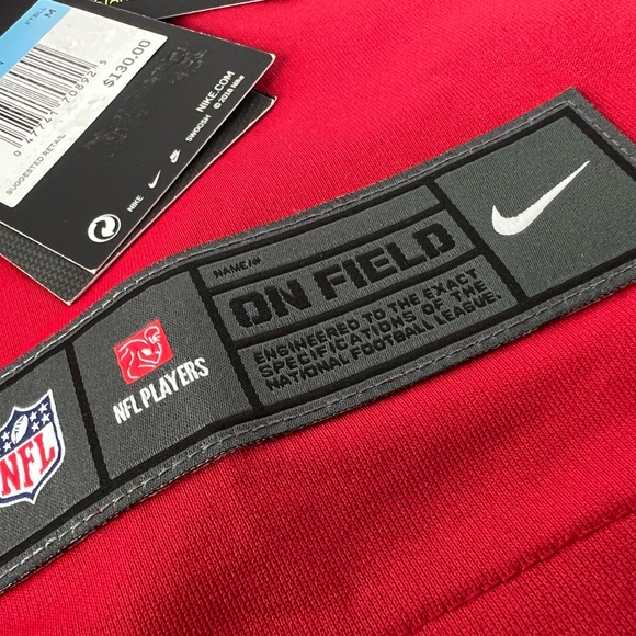 Women’s Nike Trey Lance Scarlet San Francisco 49ers Alternate Game Jersey Size:M - Picture 10 of 15